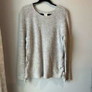 AE tie sweater